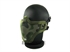 Picture of TMC Camo Metal Mesh Half Face Mask (OD)