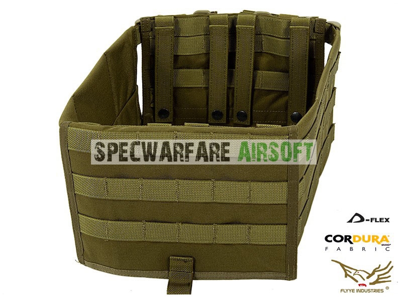 Specwarfare Airsoft. FLYYE Fast Attack Rack Additional Plate
