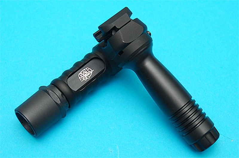 Picture of G&P RAS Tactical Grip w/ LED Flashlight (Long)