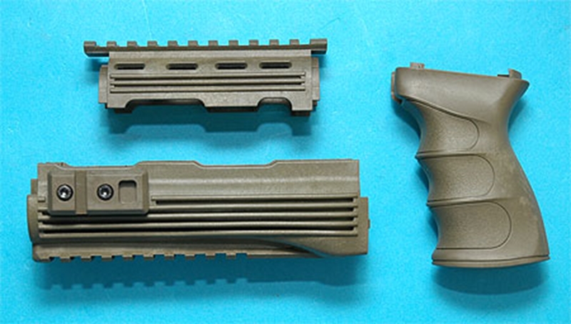 Picture of G&P Handguard & Grip for Marui AK47 Series (OD)