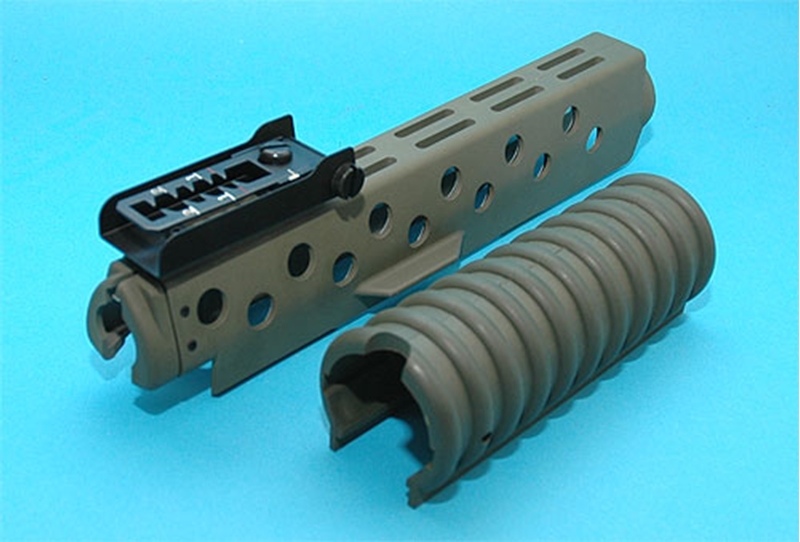 Picture of G&P M203 Upper Handguard for M16 Series (Long Version, OD) .