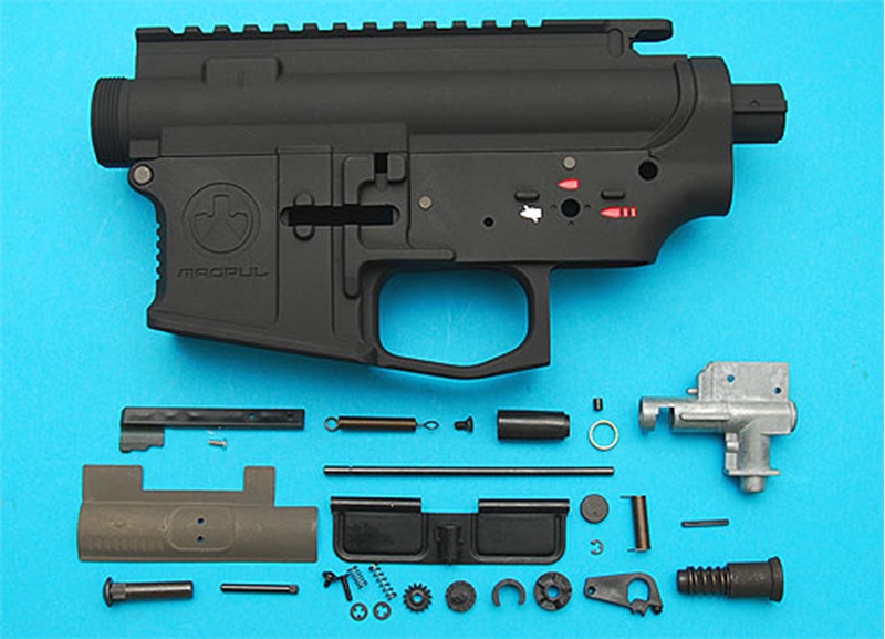 Picture of G&P Magpul Type Metal Body for Marui M4/M16 Series (BK, Limited Edition)