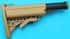Picture of G&P MOD Buttstock w/ Buttpad for Marui M4/M16 Series (Sand)