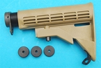 Picture of G&P WA 6 Position Sliding Buttstock for WA M4 GBB Series (Sand)