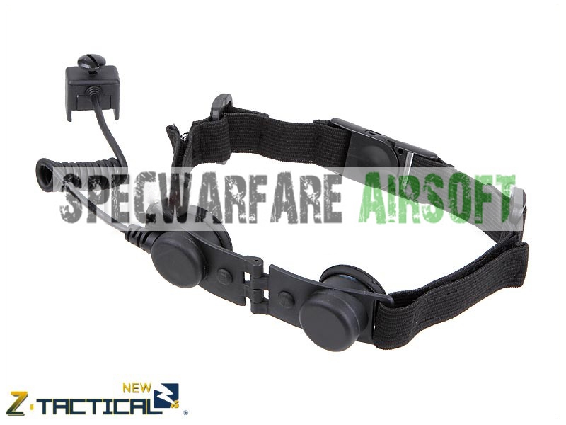 Picture of Z Tactical Throat Mic Adaptor for Z029 Bowman EVO III Headset (Black)