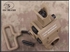 Picture of Big Dragon TROY Style Gas Block With Folding Sight  (DE)