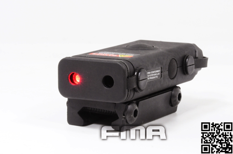 Picture of FMA PRO-LAS-PEQ10 red laser & LED (Black)