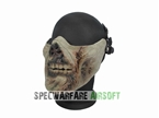 Picture of Wii Zombie Plastic Mask (White)