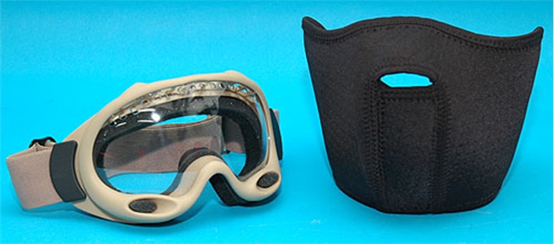 Picture of G&P Mask with Special Forces Goggle (Sand)