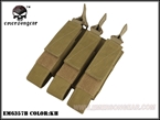 Picture of Emerson Gear Modular Triple MAG Pouch For MP7 KRISS (Khaki)