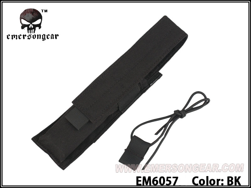 Picture of Emerson Gear Tactical MP7 Single Pouch with Sling (Black)