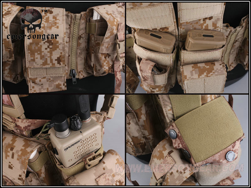 Specwarfare Airsoft Emerson Gear Lbt A R Tactical Chest Rig Aor