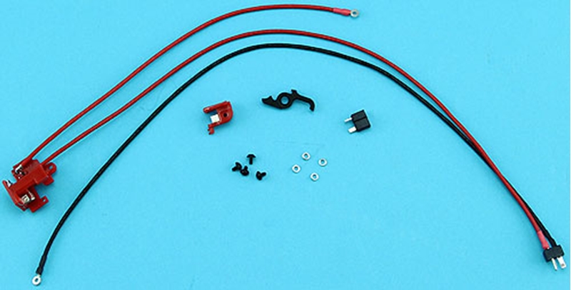 Picture of G&P Teflon Switch Assembly (Back) (Small T-Plug) for Ver. 2 Gearbox