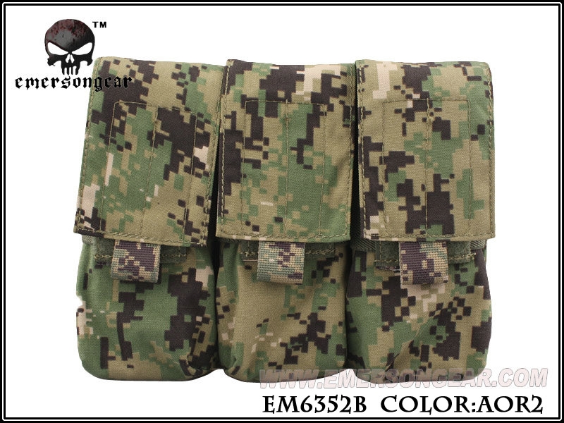 Picture of Emerson Gear LBT Style M4 Triple Magazine Pouch (AOR2)