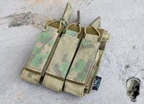 Picture of TMC MOLLE Tri Open Top Mag Pouch for MP7 Magazine (AT FG)