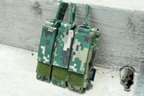 Picture of TMC MOLLE Tri Open Top Mag Pouch for MP7 Magazine (AOR2)