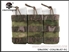 Picture of Emerson Gear Modular Triple Open Top Magazine Pouch (AT-FG)