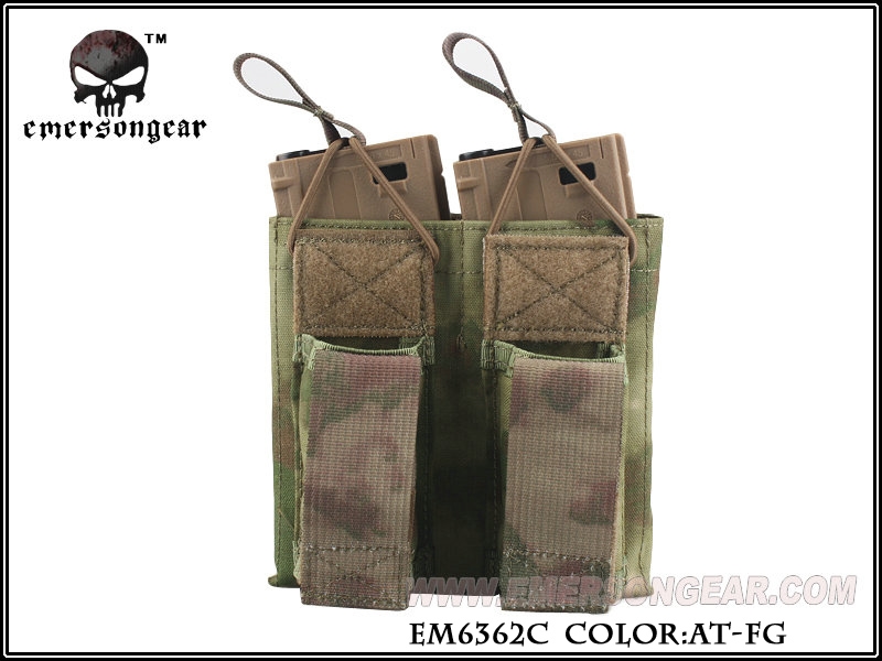 Picture of Emerson Gear 5.56 & Pistol Double Open Top Magazine Pouch (AT-FG)