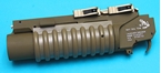 Picture of G&P Skull Frog Type Quick Lock QD M203 Grenade Launcher (XS) (Dark Earth)