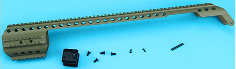 Picture of G&P Shotgun Receiver Rail for G&P M870 (Heavy Version, Sand)
