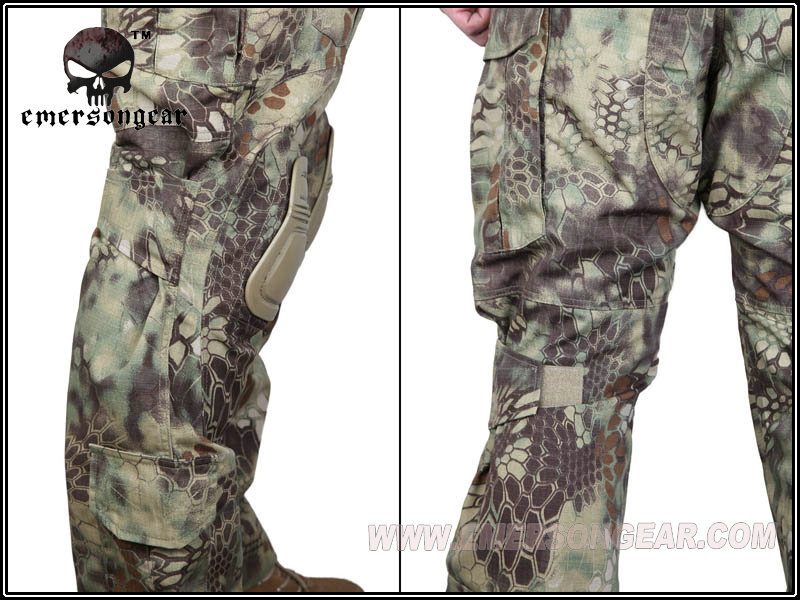 Specwarfare Airsoft Emerson Gear G3 Tactical Pants W Knee Pads Mandrake