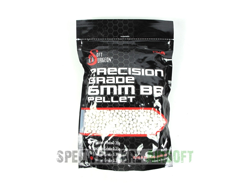 Picture of Airsoft Surgeon RWA ABS Precision Grade 0.30g BBs (4000rds/bag)