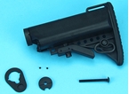 Picture of G&P Crane Type Buttstock with Stock Pipe for M4/M16 AEG (Black)