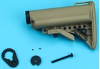 Picture of G&P Crane Type Buttstock with Stock Pipe for M4/M16 AEG (Sand)