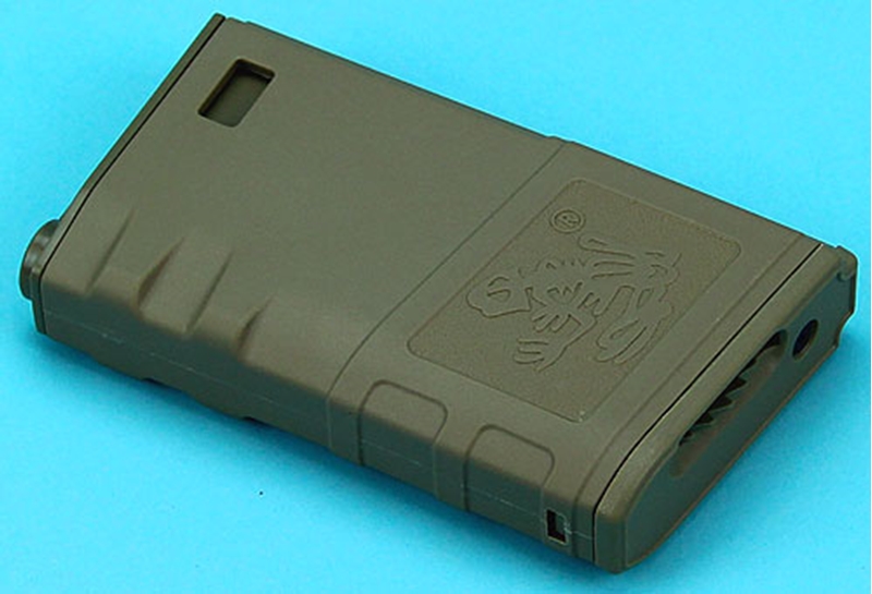 Picture of G&P Skull Frog 140rds Hi-Cap Magazine (FDE) for Tokyo Marui M16 Series