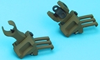 Picture of G&P 40 Degree Back-Up Sight (Sand) for Tokyo Marui M4A1 Series