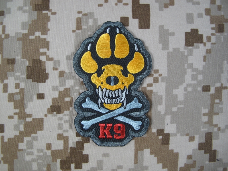 Picture of Mil-Spec Monkey Velcro Patch K9 (Full Color)