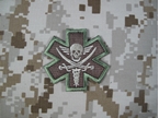 Picture of Mil-Spec Monkey Velcro Patch Tactical Medic Pirate (Multicam)