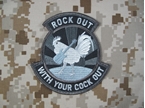 Picture of Mil-Spec Monkey Velcro Patch Rock Out (SWAT)