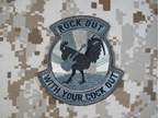 Picture of Mil-Spec Monkey Velcro Patch Rock Out (ACU)
