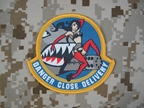Picture of Mil-Spec Monkey Velcro Patch Danger Close (Full Color)