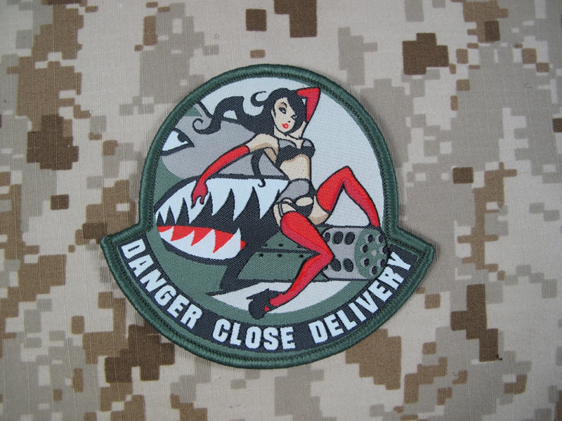 Picture of Mil-Spec Monkey Velcro Patch Danger Close (Arid)