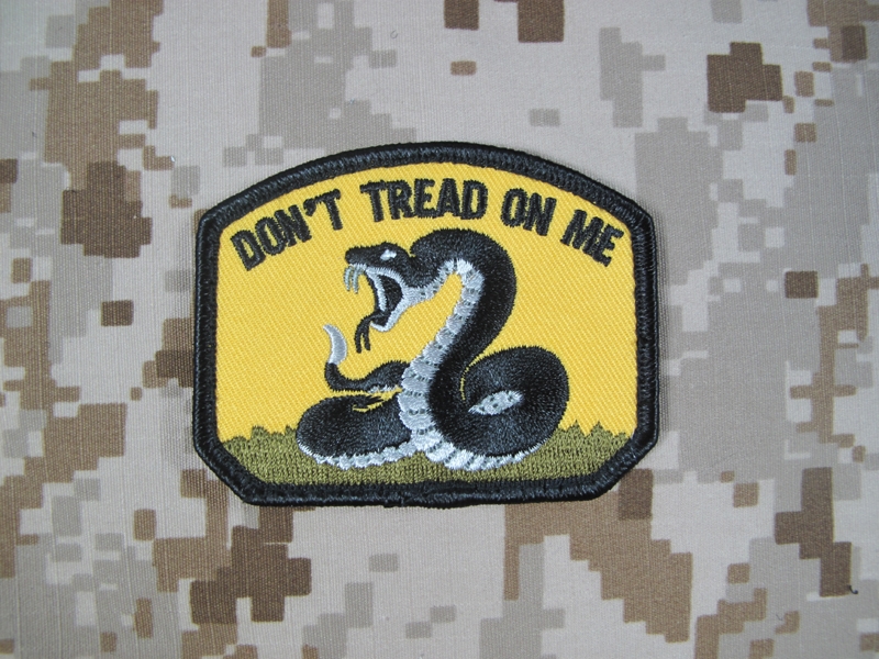 Picture of Mil-Spec Monkey Velcro Patch Don't Tread (Full Color)