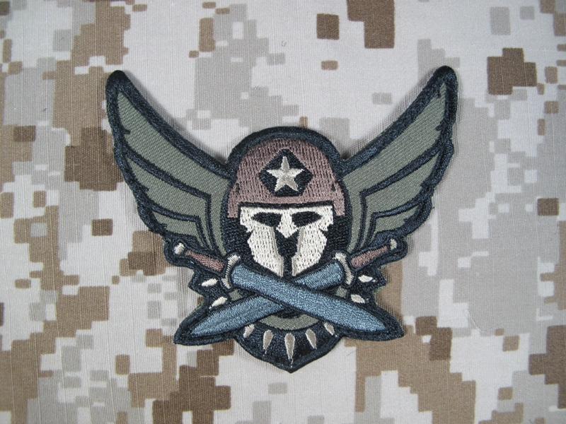 Picture of Mil-Spec Monkey Velcro Patch Modern Spartan (Forest)