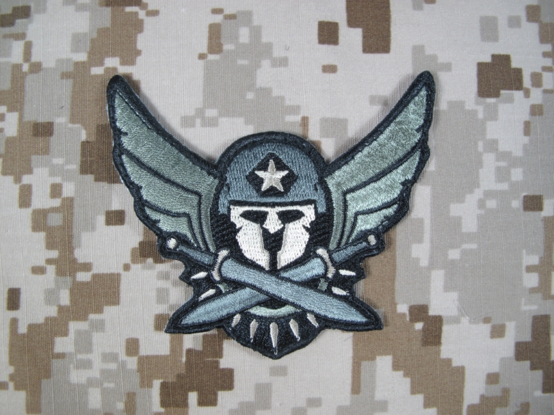 Picture of Mil-Spec Monkey Velcro Patch Modern Spartan (ACU)