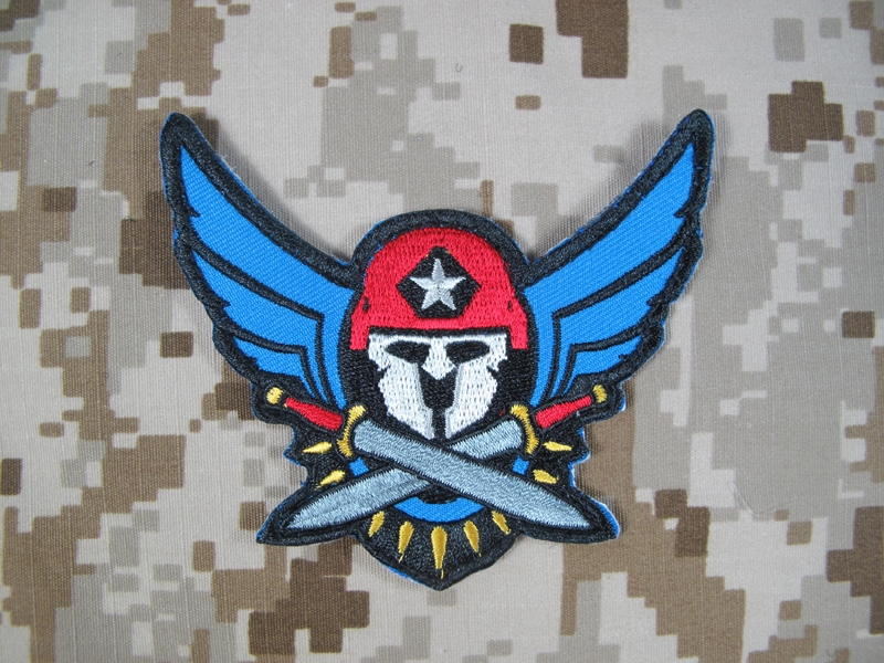 Picture of Mil-Spec Monkey Velcro Patch Modern Spartan (Full Color)