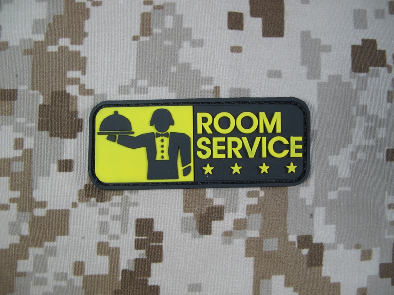 Picture of Mil-Spec Monkey velcro patch Room Service (Full Color)