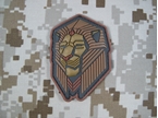Picture of Mil-Spec Monkey Industrial Lion PVC Patch (Bronze)