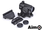 Picture of AIM-O T1 Airsoft Red Dot Sight w/ 3 Type Mount Set (BK)