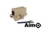 Picture of AIM-O QD Riser Mount for T1 and T2 - Dark Earth