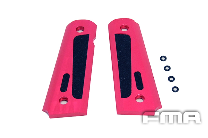 Picture of FMA CNC Aluminium 1911 MEU Grip Cover (Red)