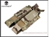 Picture of Emerson Gear Modular Double MAG Pouch For MP7 (Khaki)