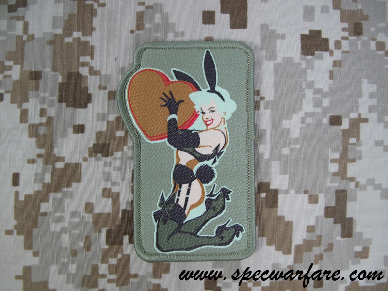 Picture of Mil-Spec Monkey "Love Bunny" Velcro Patch (Arid)