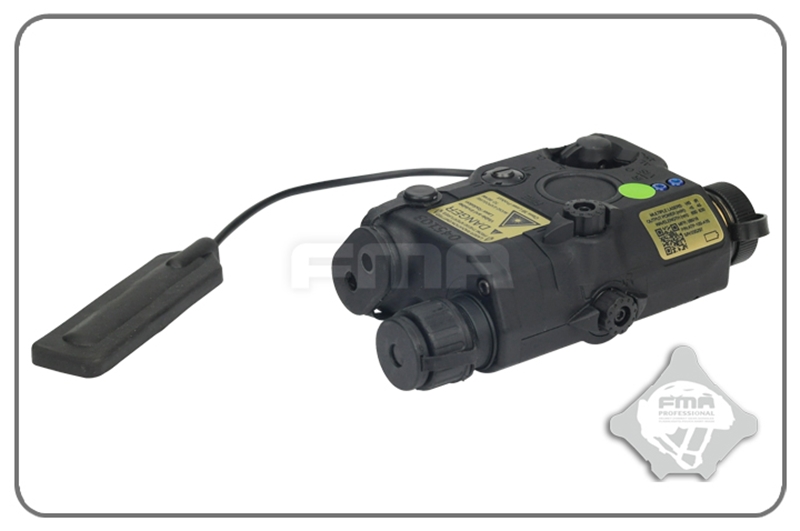 Picture of FMA PEQ LA5 Upgrade Version LED White Light + Green Laser With IR Lenses With Code (Black)