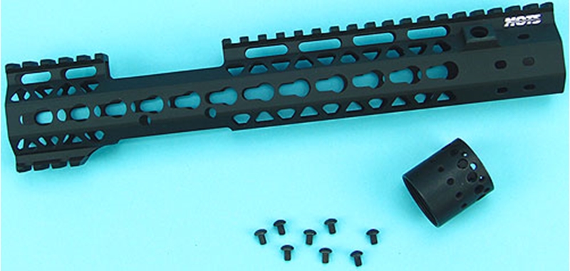 Picture of G&P MOTS 12 Inch Keymod MRE for WA M4A1 GBB (Black)