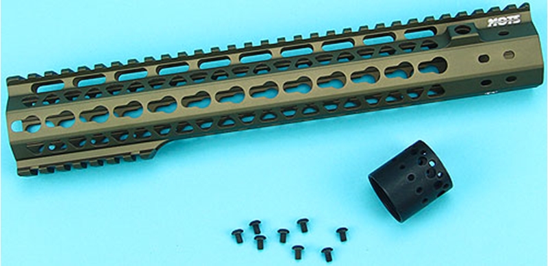 Picture of G&P MOTS 12.5 inch Full Keymod for WA M4 GBB (Sand)
